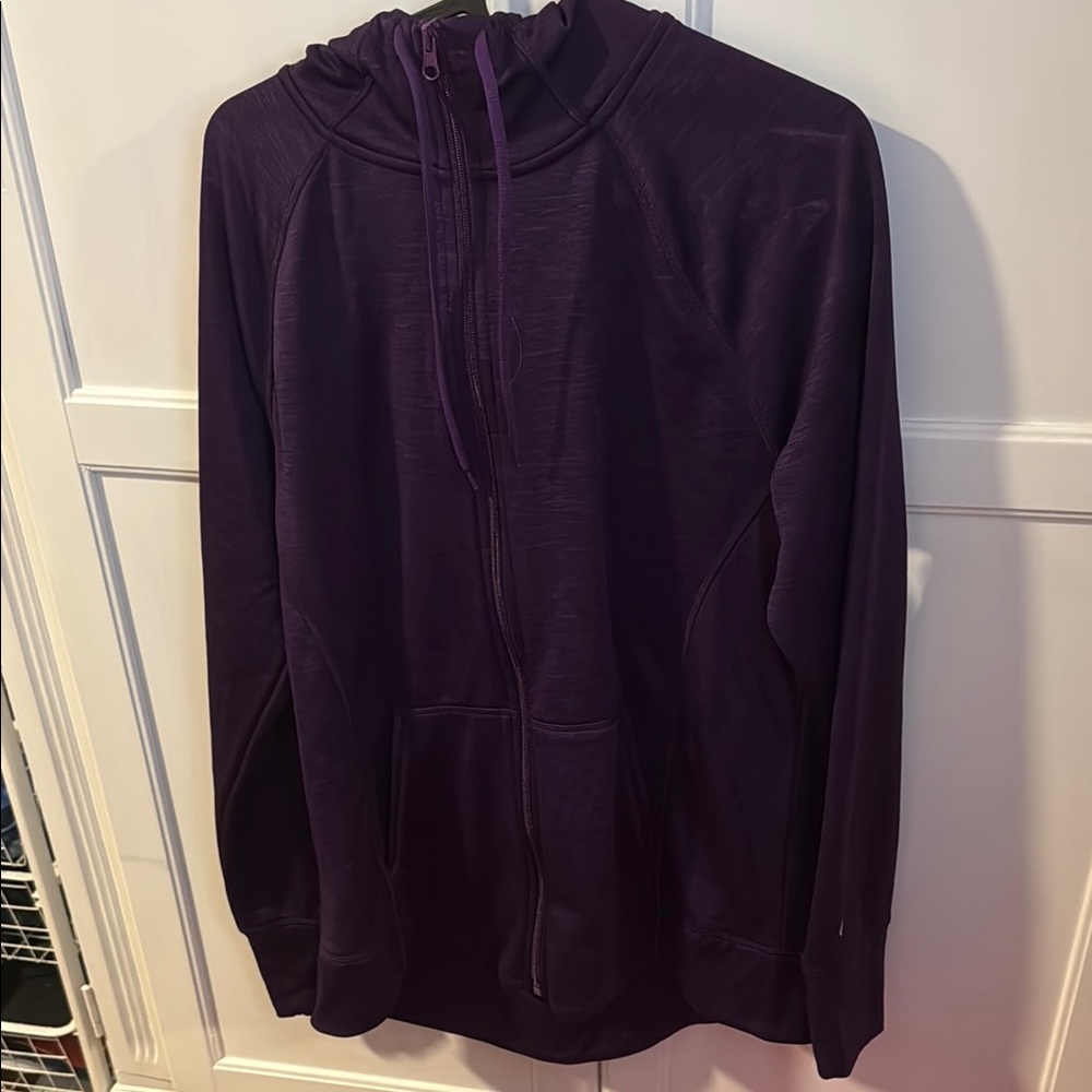 Purple hoodie